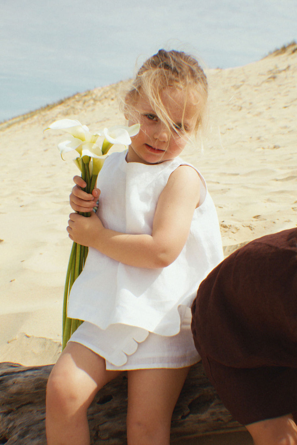 The Scarlett White Singlet