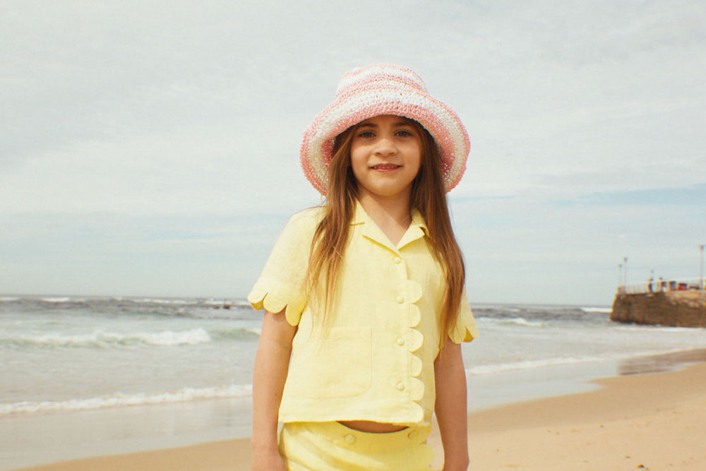 
                  
                    The Luna Yellow Shirt
                  
                