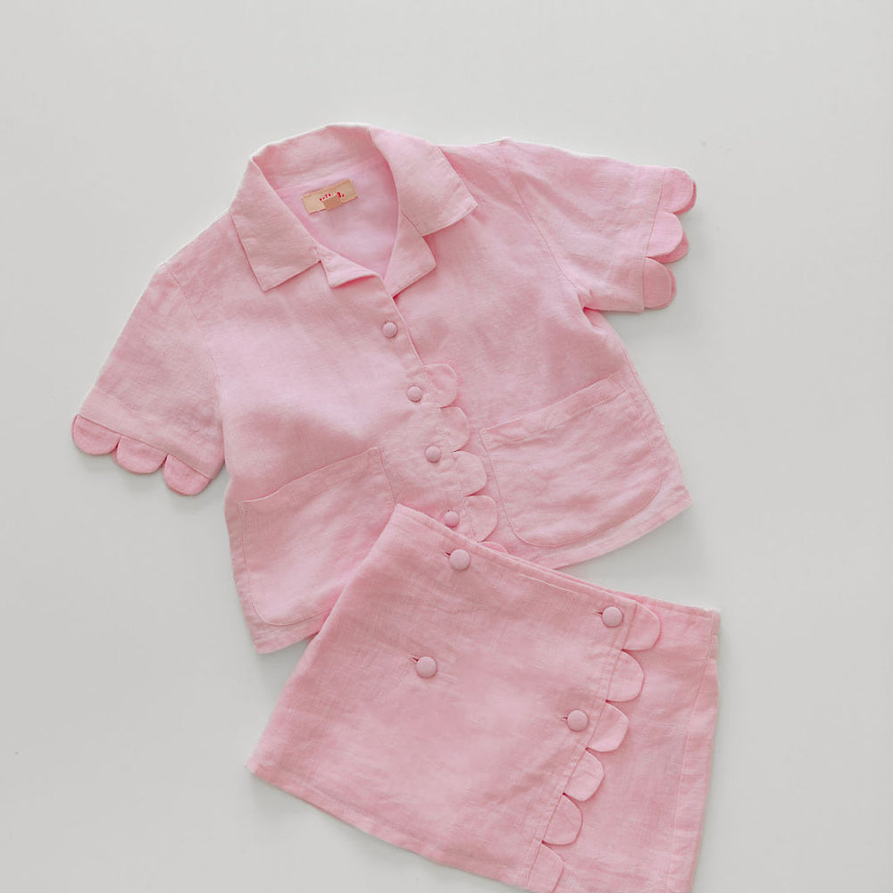 
                  
                    The Luna Pink Shirt
                  
                